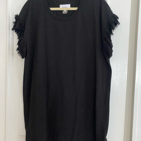 Current/Elliot Ruffle Short Sleeve Dress - Picture 2 of 8